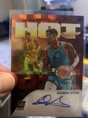 Deandre Ayton Basketball Cards 2023 Panini Hoops Hot Signature Prices