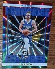 Luka Doncic [Red Green] #25 Basketball Cards 2023 Panini Donruss Franchise Features Prices