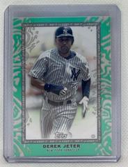 Derek Jeter [Aqua] #2 Baseball Cards 2022 Topps Rip Prices