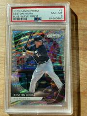 Keston Hiura [Blue Wave Prizm] #2 Baseball Cards 2020 Panini Prizm Prices