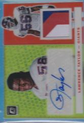 Lawrence Taylor Football Cards 2019 Donruss Optic Legendary Patch Autographs Prices