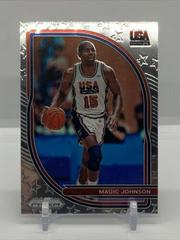 Magic Johnson #7 Basketball Cards 2020 Panini Prizm USA Basketball Prices