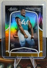 Travon Walker [Spectrum Gold] #INT-17 Football Cards 2022 Panini Absolute Introductions Prices