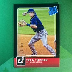 Trea Turner [Black Border] #33 Baseball Cards 2016 Panini Donruss Prices