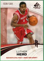 Luther Head Basketball Cards 2005 SP Game Used Prices