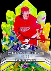 Tyler Bertuzzi [Yellow] #IC-33 Hockey Cards 2021 Upper Deck Ice Crystals Prices
