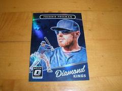 Freddie Freeman [Blue] #2 Baseball Cards 2017 Panini Donruss Optic Prices