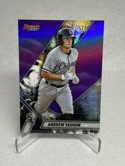 Andrew Vaughn [Blue Refractor] #TP-25 Baseball Cards 2019 Bowman's Best Top Prospects Prices