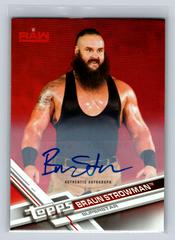 Braun Strowman [Autograph] Wrestling Cards 2017 Topps WWE Then Now Forever Prices