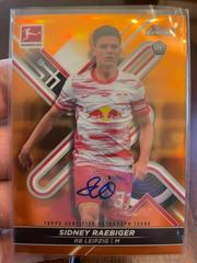 Sidney Raebiger [Orange] #BCA-SR Soccer Cards 2021 Topps Finest Bundesliga Autographs Prices