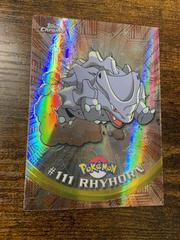 Rhyhorn [Spectra] #111 Pokemon 2000 Topps Chrome Prices