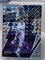 LeBron James [Mosaic] #6 Basketball Cards 2021 Panini Mosaic Thunder Lane Prices