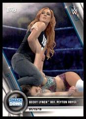 Becky Lynch def. Peyton Royce Wrestling Cards 2020 Topps WWE Women's Division Prices