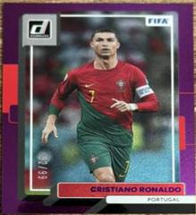 Cristiano Ronaldo [Purple] Soccer Cards 2022 Panini Donruss Prices