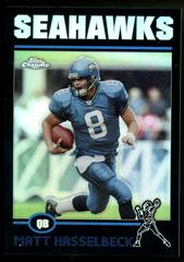 Matt Hasselbeck [Black Refractor] #4 Football Cards 2004 Topps Chrome Prices