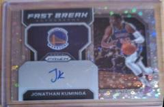 Jonathan Kuminga #FB-JKW Basketball Cards 2022 Panini Prizm Fast Break Autographs Prices