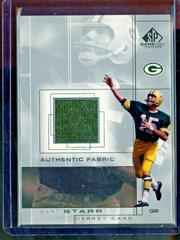 Bart Starr #BS Football Cards 2001 SP Game Used Authentic Fabric Prices