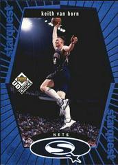 Keith Van Horn [Blue] Basketball Cards 1998 UD Choice Starquest Prices