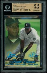 Frank Thomas [Row 1] Baseball Cards 1997 Flair Showcase Legacy Collection Prices