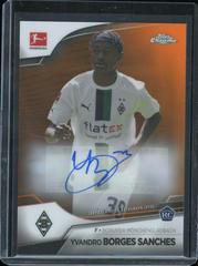 Yvandro Borges Sanches [Orange] #BCA-YBS Soccer Cards 2022 Topps Chrome Bundesliga Autographs Prices