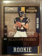 Philip Rivers [Playoff Ticket] #162 Football Cards 2004 Playoff Contenders Prices