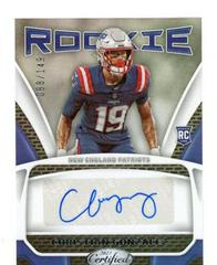 Christian Gonzalez #RS-22 Football Cards 2023 Panini Certified Rookie Signatures Prices