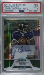 Tyrod Taylor [Mirror Emerald Autograph] #248 Football Cards 2011 Panini Certified Prices