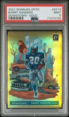 Barry Sanders [Gold] Football Cards 2021 Panini Donruss Optic Downtown Prices