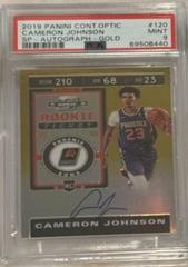 Cameron Johnson [SP Autograph Gold] Basketball Cards 2019 Panini Contenders Optic Prices