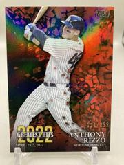 Anthony Rizzo [Black] #22GH-1 Baseball Cards 2023 Topps 2022 Greatest Hits Prices