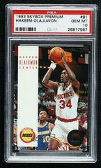 Hakeem Olajuwon Basketball Cards 1993 Skybox Premium Prices