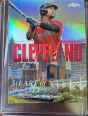 Jose Ramirez [Red] #HOC-7 Baseball Cards 2022 Topps Chrome Heart of the City Prices
