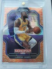 LeBron James [Handshake Deal] Basketball Cards 2022 Panini Prizm Monopoly Prices