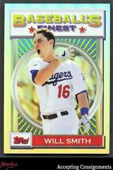 Will Smith [Refractor] #4 Baseball Cards 2020 Topps Finest Flashbacks Prices
