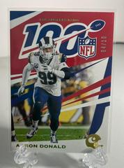Aaron Donald [Gold] #54 Football Cards 2019 Panini Chronicles Prices