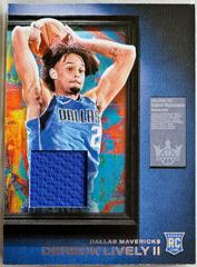 Dereck Lively II #34 Basketball Cards 2023 Panini Court Kings Debut Showcase Memorabilia Prices