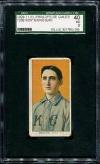 Roy Brashear Baseball Cards 1909 T206 El Principe De Gales Prices
