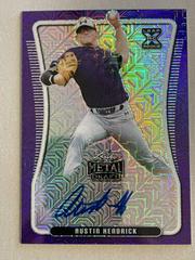 Austin Hendrick [Purple Mojo] Baseball Cards 2020 Leaf Metal Draft Autographs Prices