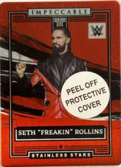 Seth 'Freakin' Rollins [Red] #10 Wrestling Cards 2022 Panini Impeccable WWE Stainless Stars Prices