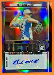 Brendan McKay [Holo] #RET-BM Baseball Cards 2021 Panini Donruss Optic Retro Signature Series Prices