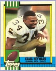 Craig Heyward #243 Football Cards 1990 Topps Tiffany Prices