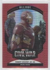Robert Downey Jr. as Iron Man [Red] #52 Marvel 2022 Allure Prices