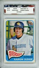 Aaron Judge Baseball Cards 2014 Topps Heritage Prices