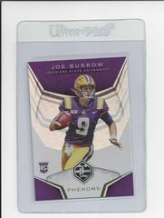 Joe Burrow [Purple] Football Cards 2020 Panini Chronicles Draft Picks Limited Phenoms Prices