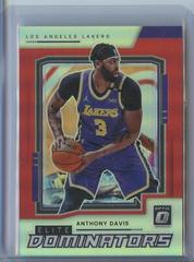Anthony Davis [Red] #23 Basketball Cards 2021 Panini Donruss Optic Elite Dominators Prices