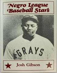 Josh Gibson Baseball Cards 1986 Fritsch Negro League Baseball Stars Prices