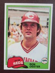 Ron Oester #21 Baseball Cards 1981 Topps Prices
