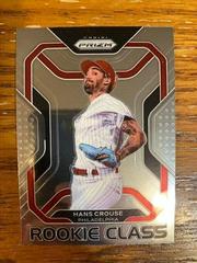 Hans Crouse #RC-11 Baseball Cards 2022 Panini Prizm Rookie Class Prices