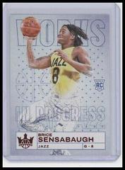 Brice Sensabaugh [Ruby] #16 Basketball Cards 2023 Panini Court Kings Works in Progress Prices