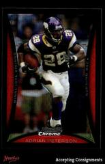 Adrian Peterson [Xfractor] #BC139 Football Cards 2008 Bowman Chrome Prices